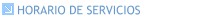Horario de servicios